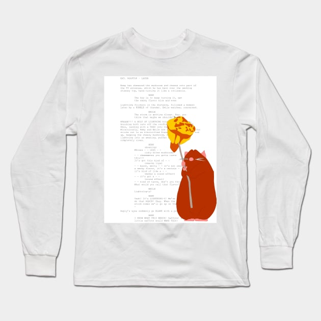 Emile on the roof Long Sleeve T-Shirt by cinefille